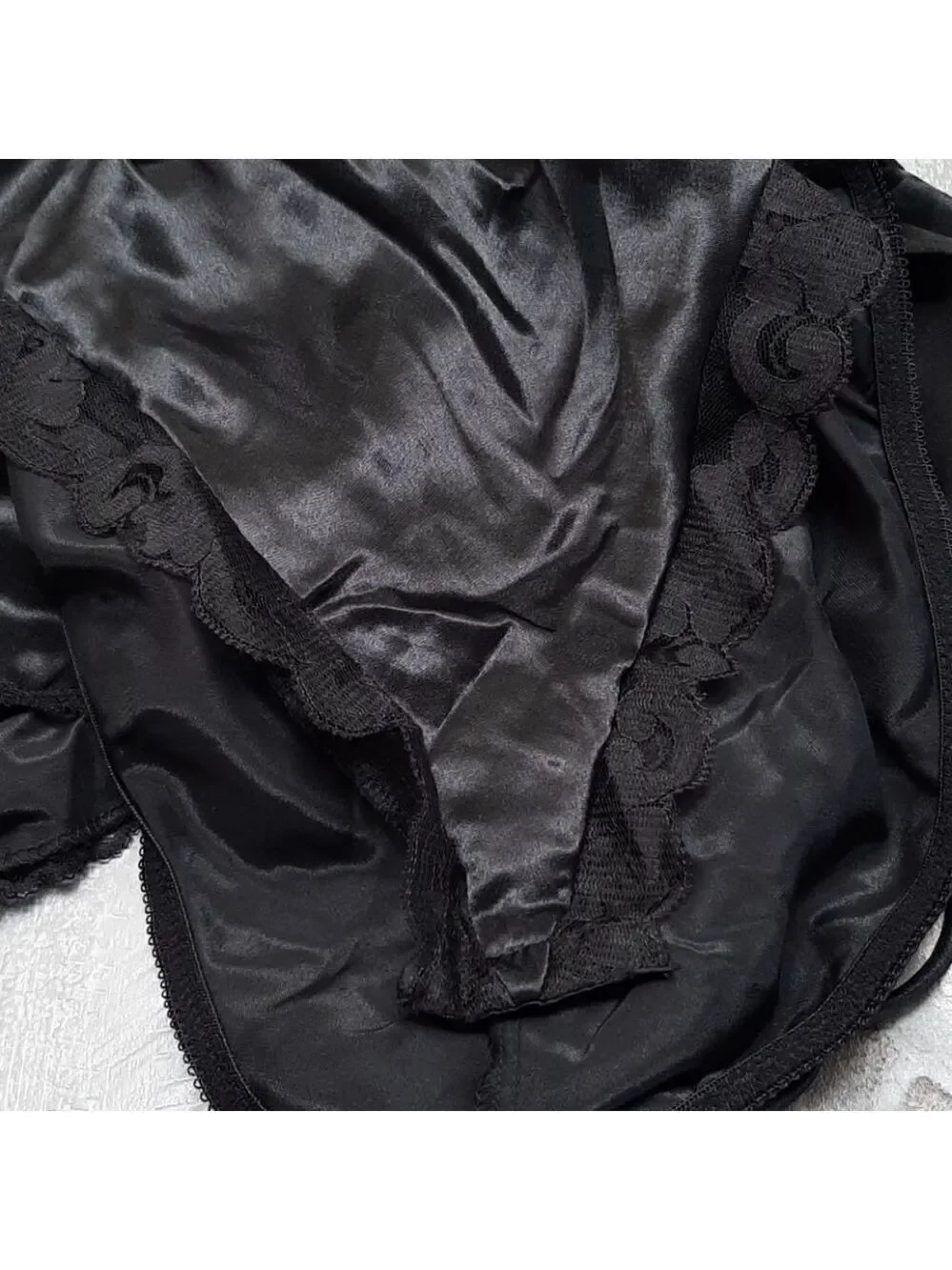California Dynasty 1 piece black lingerie - Picture 14 of 16